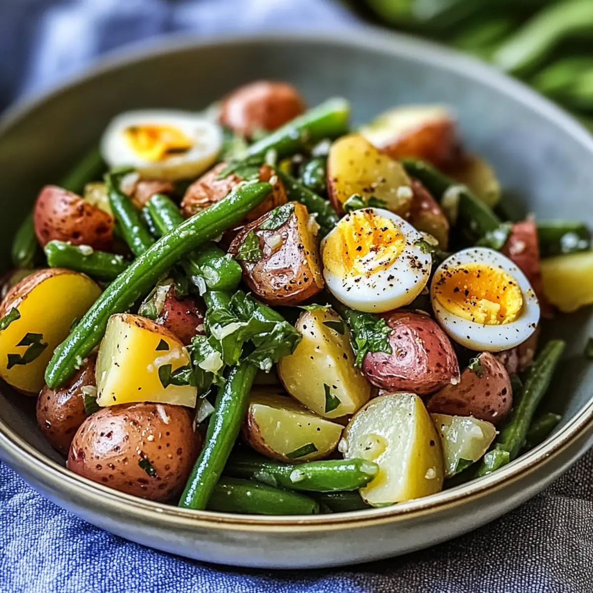 Delicious French-Style Potato and Green Bean Salad for All Occasions