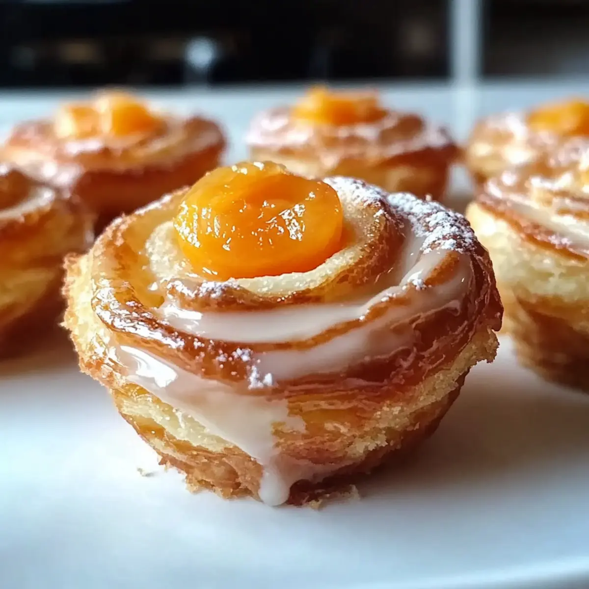 Peach Pie Cruffins: Irresistibly Flaky Brunch Delight