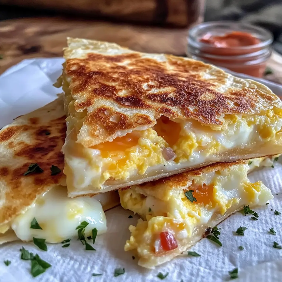 Savory Egg and Cheese Breakfast Quesadillas You’ll Love