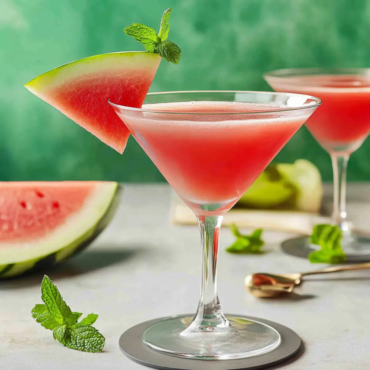 Delightfully Fresh Watermelon Martini for Summer Sipping