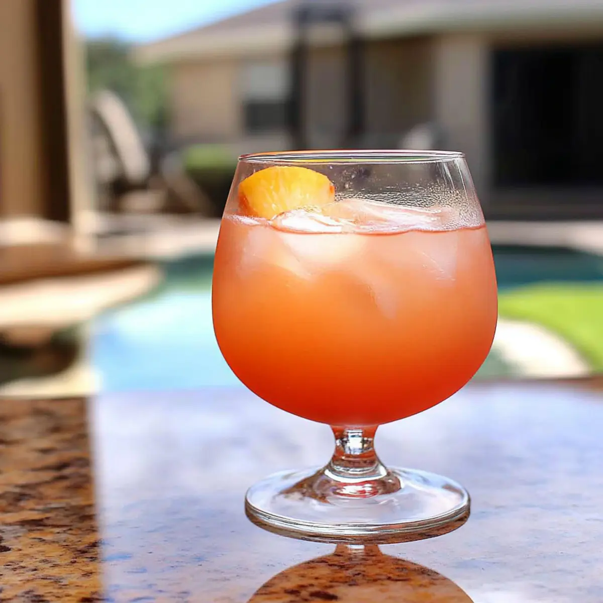 Refreshingly Fruity Summer Sunset Cocktail for Hot Days