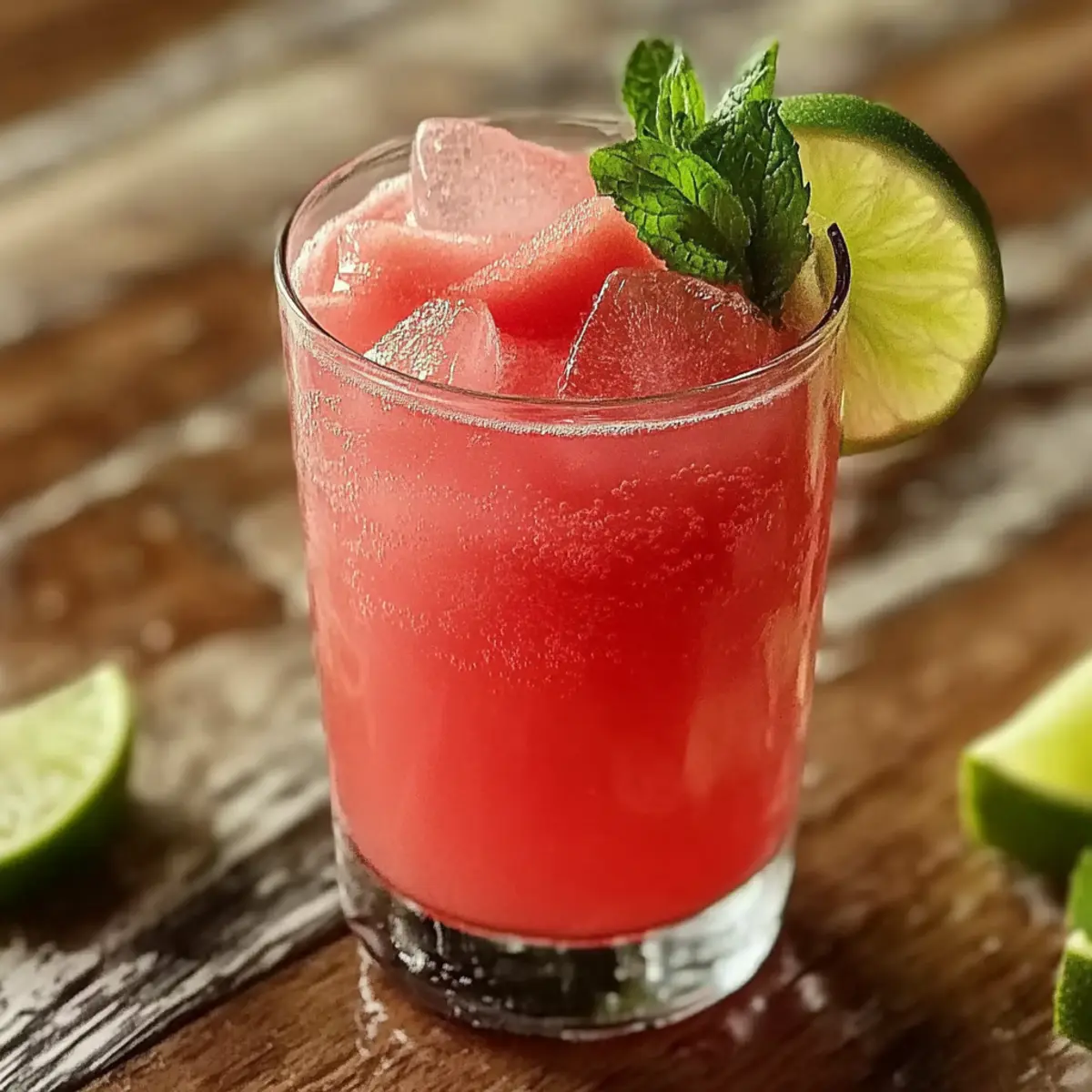 Cool Down with Refreshing Watermelon Limeade Bliss